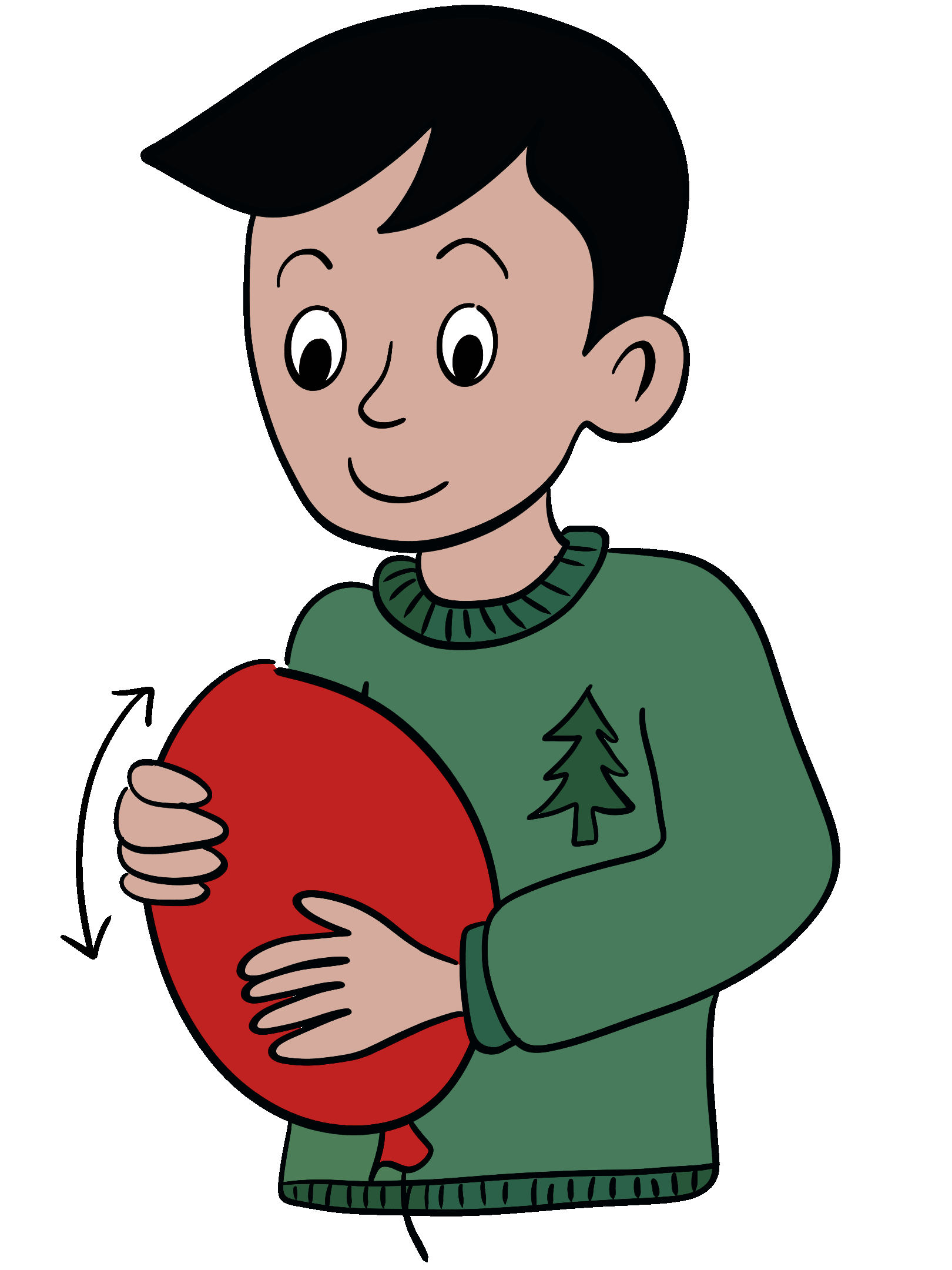 Kind mit Zauberballon